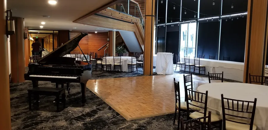 Piano in transit during a fall 2019 Salt Lake Valley move.
