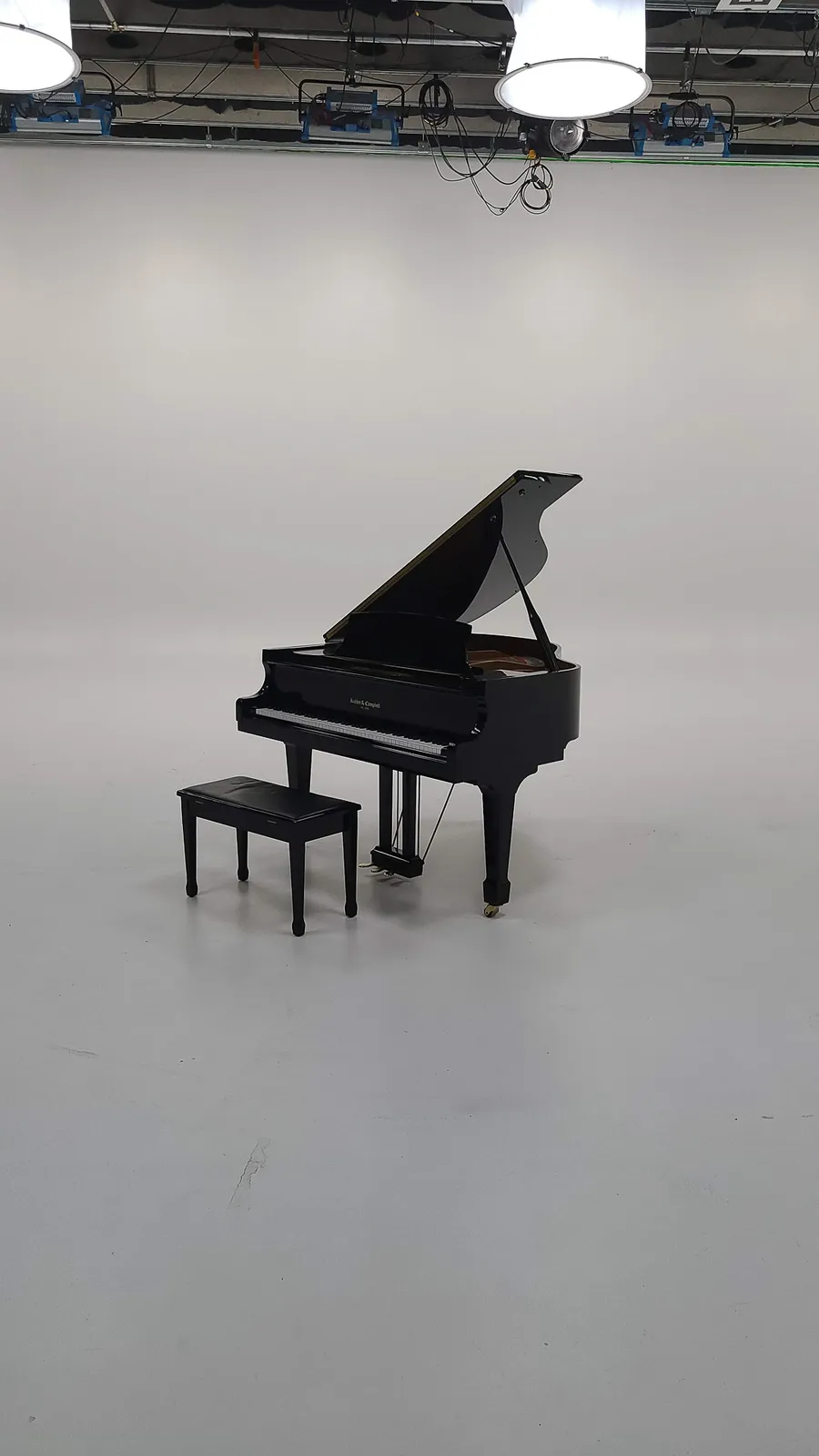 Piano work continues on a November 2020 Safe and Sound Pianos job.