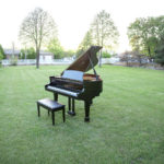 rental piano in grass in riverton utah